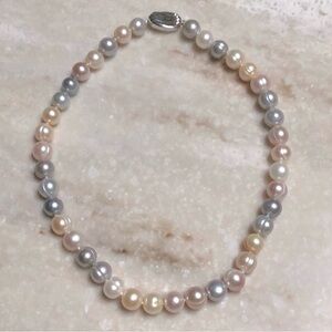 😍Honora 18" Pastels Pearl Necklac4😍NWOT
